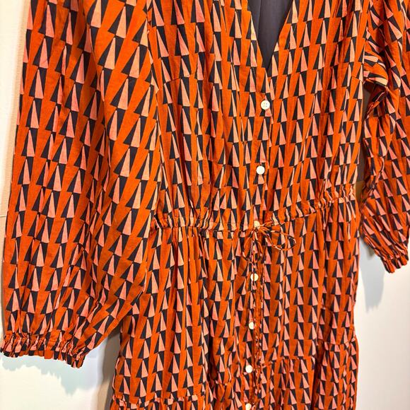 Trovata Birds of Paradis NWT Ainsley B Dress in Kinetic Print - size XS - Picture 5 of 9